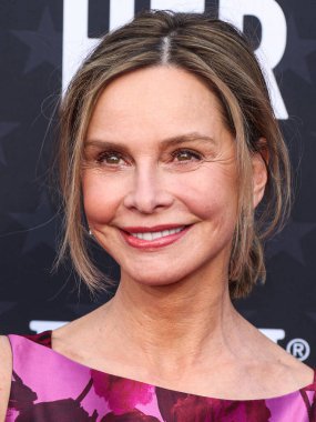 Calista Flockhart, 14 Ocak 2024 'te Santa Monica, Los Angeles, Kaliforniya, ABD' de düzenlenen Barker Hangarı 'nda düzenlenen 29.. 