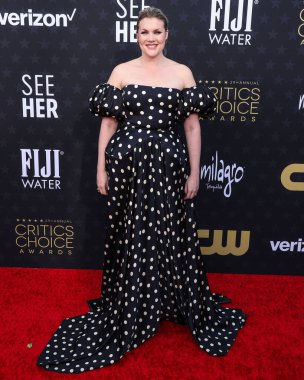 Emerald Fennell, 14 Ocak 2024 'te Santa Monica, Los Angeles, Kaliforniya' da düzenlenen Barker Hangarı 'nda düzenlenen 29..