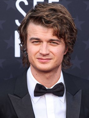 Louis Vuitton 'u giyen Joe Keery, 14 Ocak 2024' te Santa Monica, Los Angeles, Kaliforniya, ABD 'de düzenlenen The Barker Hangar' da düzenlenen 29.. 