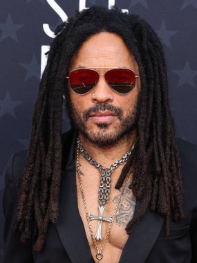 Lenny Kravitz, 14 Ocak 2024 'te Santa Monica, Los Angeles, Kaliforniya, ABD' de düzenlenen Barker Hangarı 'nda düzenlenen 29.. 