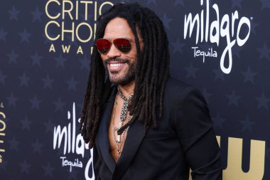Lenny Kravitz, 14 Ocak 2024 'te Santa Monica, Los Angeles, Kaliforniya, ABD' de düzenlenen Barker Hangarı 'nda düzenlenen 29.. 