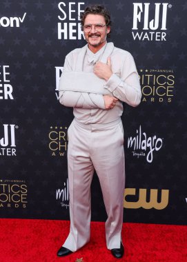 Pedro Pascal, 14 Ocak 2024 'te Santa Monica, Los Angeles, Kaliforniya, ABD' de düzenlenen Barker Hangarı 'nda düzenlenen 29.