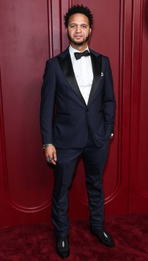 Chip Hamilton, 15 Ocak 2024 'te Anne Kurt' ta düzenlenen Apple TV + 75. Geleneksel Primetime Emmy Ödülleri Partisi 'ne geldi..