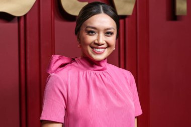 Cynthy Wu, 15 Ocak 2024 'te Hollywood, Los Angeles, Kaliforniya' da düzenlenen ve Apple TV + 75. Geleneksel Emmy Ödülleri Partisi 'ne geldi.. 