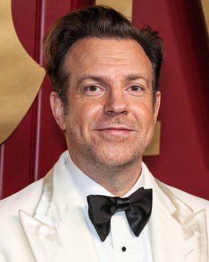 Jason Sudeikis, 15 Ocak 2024 'te Anne Kurt' ta düzenlenen Apple TV + 75. Geleneksel Primetime Emmy Ödülleri Partisi 'ne geldi.. 