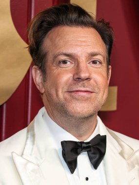 Jason Sudeikis, 15 Ocak 2024 'te Anne Kurt' ta düzenlenen Apple TV + 75. Geleneksel Primetime Emmy Ödülleri Partisi 'ne geldi.. 