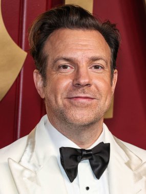 Jason Sudeikis, 15 Ocak 2024 'te Anne Kurt' ta düzenlenen Apple TV + 75. Geleneksel Primetime Emmy Ödülleri Partisi 'ne geldi.. 