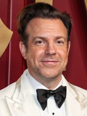 Jason Sudeikis, 15 Ocak 2024 'te Anne Kurt' ta düzenlenen Apple TV + 75. Geleneksel Primetime Emmy Ödülleri Partisi 'ne geldi.. 