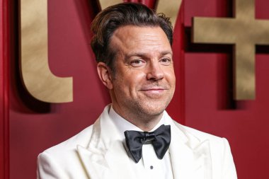 Jason Sudeikis, 15 Ocak 2024 'te Anne Kurt' ta düzenlenen Apple TV + 75. Geleneksel Primetime Emmy Ödülleri Partisi 'ne geldi.. 