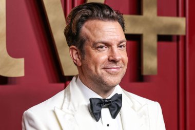 Jason Sudeikis, 15 Ocak 2024 'te Anne Kurt' ta düzenlenen Apple TV + 75. Geleneksel Primetime Emmy Ödülleri Partisi 'ne geldi.. 