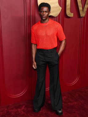 Josiah Cross, 15 Ocak 2024 'te Anne Kurt' ta düzenlenen Apple TV + 75. Geleneksel Primetime Emmy Ödülleri Partisi 'ne geldi..