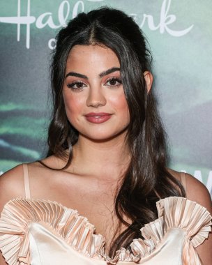 Sadie Laflamme-Snow, 17 Ocak 2024 'te Kuzey Hollywood, Los Angeles, Kaliforniya, ABD' de Paramount Pictures Studios 'taki Paramount Tiyatrosu' nda gerçekleştirilen Hallmark Channel 'ın 