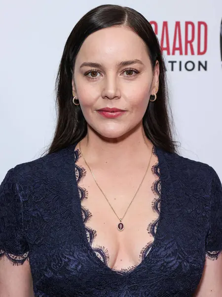 stock image Abbie Cornish arrives at the Los Angeles Premiere Of VMI Releasing's 'Junction' held at the Harmony Gold Theater on January 24, 2024 in Hollywood, Los Angeles, California, United States. 