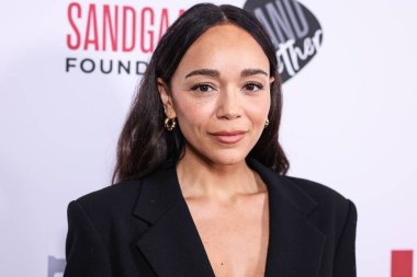 Ashley Madekwe, 24 Ocak 2024 'te Hollywood, Los Angeles, Kaliforniya, ABD' deki Harmony Gold Tiyatrosu 'nda düzenlenen VMI Yayıncılık' ın Los Angeles prömiyerine geldi..