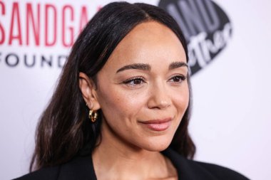 Ashley Madekwe, 24 Ocak 2024 'te Hollywood, Los Angeles, Kaliforniya, ABD' deki Harmony Gold Tiyatrosu 'nda düzenlenen VMI Yayıncılık' ın Los Angeles prömiyerine geldi..
