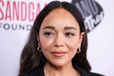 Ashley Madekwe, 24 Ocak 2024 'te Hollywood, Los Angeles, Kaliforniya, ABD' deki Harmony Gold Tiyatrosu 'nda düzenlenen VMI Yayıncılık' ın Los Angeles prömiyerine geldi..