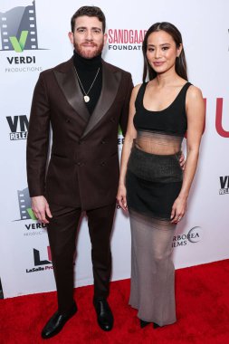 Bryan Greenberg ve eşi Jamie Chung 24 Ocak 2024 'te Hollywood, Los Angeles, Kaliforniya, ABD' de Harmony Gold Tiyatrosu 'nda düzenlenen VMI Yayıncılık' ın Los Angeles Prömiyeri 'ne geldiler.. 