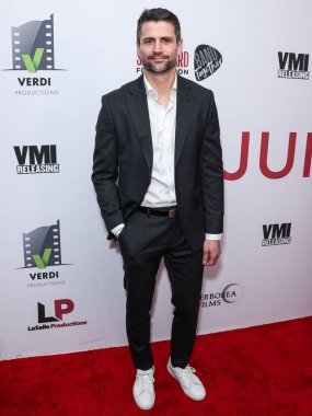 James Lafferty, 24 Ocak 2024 'te Hollywood, Los Angeles, Kaliforniya, ABD' deki Harmony Gold Tiyatrosu 'nda düzenlenen VMI Yayıncılık' ın Los Angeles Prömiyeri 'ne geldi.. 