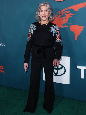 Jane Fonda, 27 Ocak 2024 'te Sunset Las Palmas Stüdyoları' nda düzenlenen 33. Çevre Medya Derneği Ödül Töreni 'ne geliyor.. 