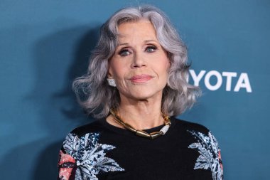 Jane Fonda, 27 Ocak 2024 'te Sunset Las Palmas Stüdyoları' nda düzenlenen 33. Çevre Medya Derneği Ödül Töreni 'ne geliyor.. 