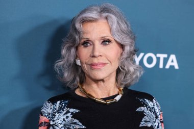 Jane Fonda, 27 Ocak 2024 'te Sunset Las Palmas Stüdyoları' nda düzenlenen 33. Çevre Medya Derneği Ödül Töreni 'ne geliyor.. 