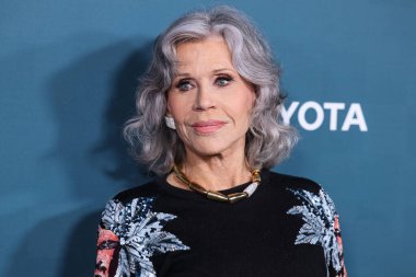 Jane Fonda, 27 Ocak 2024 'te Sunset Las Palmas Stüdyoları' nda düzenlenen 33. Çevre Medya Derneği Ödül Töreni 'ne geliyor.. 