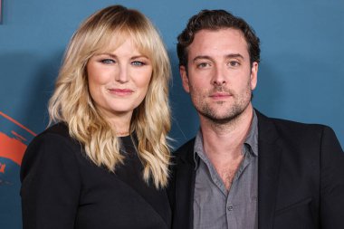 Malin Akerman ve kocası Jack Donnelly, 27 Ocak 2024 'te Hollywood, Los Angeles, Kaliforniya, ABD' de Sunset Las Palmas Stüdyoları 'nda düzenlenen 33.. 
