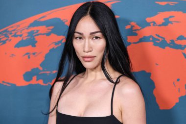 Stephanie Shepherd Suganami, 27 Ocak 2024 'te Sunset Las Palmas Stüdyoları' nda düzenlenen 33. Çevre Medya Derneği Ödül Töreni 'ne geliyor.. 