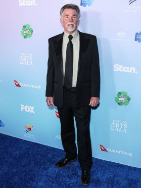 John Easterling, 1 Şubat 2024 tarihinde Skirball Kültür Merkezi 'nde düzenlenen 21. Geleneksel G' Day USA Sanat Galası 'na geldi..