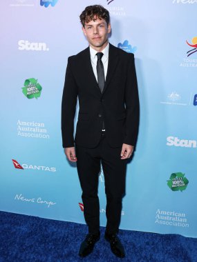 Lachlan Buchanan, 1 Şubat 2024 'te Skirball Kültür Merkezi' nde düzenlenen 21. Geleneksel G 'Day USA Sanat Galası' na geldi..