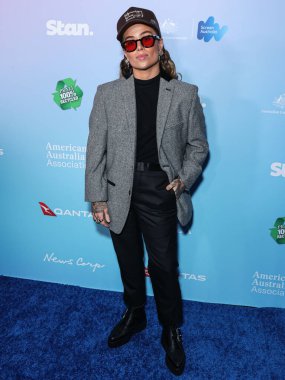 Tash Sultana, 1 Şubat 2024 tarihinde Skirball Kültür Merkezi 'nde düzenlenen 21. Geleneksel G' Day USA Sanat Galası 'na geldi.. 