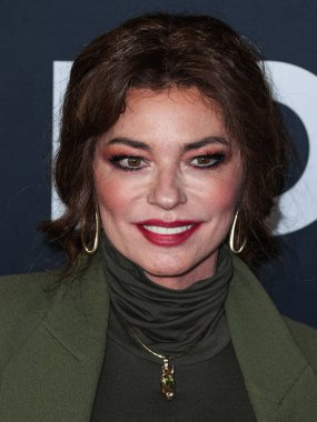 Shania Twain, 2 Şubat 2024 'te Los Angeles Kongre Merkezi' nde düzenlenen Jon Bon Jovi onuruna düzenlenen 2024 MusiCares Person of the Year 'a ulaştı.. 