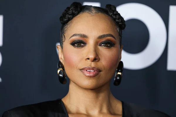 stock image Kat Graham arrives at the 2024 MusiCares Person of the Year Honoring Jon Bon Jovi held at the Los Angeles Convention Center on February 2, 2024 in Los Angeles, California, United States.