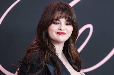 Selena Gomez 3 Şubat 2024 'te Westwood, Los Angeles, Kaliforniya, ABD' deki Regency Bruin Tiyatrosu 'nda düzenlenen Vertical Entertainment' in 'Lola' nın Los Angeles prömiyerine geldi.. 