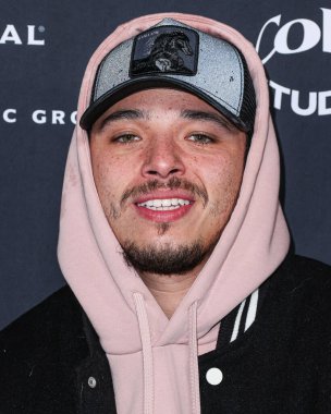 Anthony Ramos, 4 Şubat 2024 'te Hollywood, Los Angeles, Kaliforniya, ABD' de Nya Stüdyoları 'nda düzenlenen 66. GRAMMY Ödülleri' ne ulaştı..