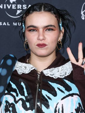 Benee arrives at Universal Music Group's 2024 66th GRAMMY Awards After Party held at nya studios WEST on February 4, 2024 in Hollywood, Los Angeles, California, United States.