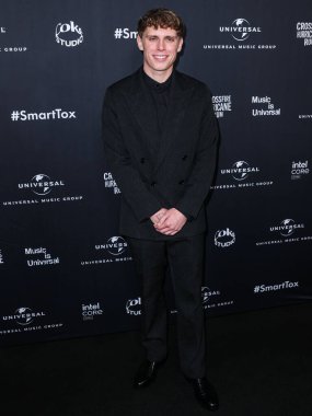 Charlieonnafriday, 4 Şubat 2024 'te Hollywood, Los Angeles, Kaliforniya, ABD' de düzenlenen Nya Stüdyoları Batı 'da düzenlenen Universal Music Group' un 2024 GRAMMY Ödülleri 'ne ulaştı..