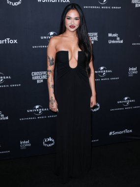 Maggie Lindemann arrives at Universal Music Group's 2024 66th GRAMMY Awards After Party held at nya studios WEST on February 4, 2024 in Hollywood, Los Angeles, California, United States. 