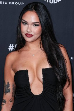 Maggie Lindemann, 4 Şubat 2024 'te Hollywood, Los Angeles, Kaliforniya, ABD' de Nya Stüdyoları 'nda düzenlenen 66. GRAMMY Ödülleri' ne ulaştı..