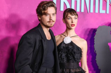 Cole Sprouse ve kız arkadaşı Ari Fournier, 5 Şubat 2024 'te Hollywood Atletizm Kulübü' nde düzenlenen Odak Özelliklerinin Özel Gösterimi 'ne geldiler..