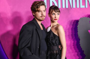 Cole Sprouse ve kız arkadaşı Ari Fournier, 5 Şubat 2024 'te Hollywood Atletizm Kulübü' nde düzenlenen Odak Özelliklerinin Özel Gösterimi 'ne geldiler..