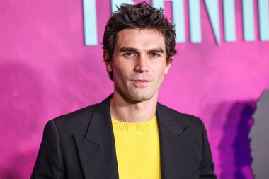 KJ Apa, Hollywood Atletizm Kulübü 'nde 5 Şubat 2024' te Los Angeles, Los Angeles, Kaliforniya, ABD 'de düzenlenen Odak Özelliklerinin Özel Gösterimi' ne geldi..