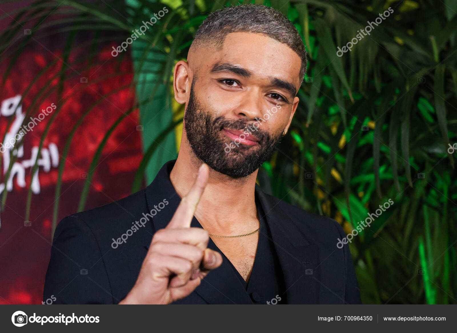 Kingsley Ben Adir Arrives Los Angeles Premiere Paramount Pictures’ ‘Bob