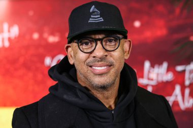 Harvey Mason Jr., Paramount Pictures 'ın galası Bob Marley: One Love' ın 6 Şubat 2024 'te Westwood, Los Angeles, Kaliforniya, ABD' deki Regency Village Theatre 'a gelişi. 