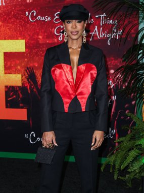 Kelly Rowland, Paramount Pictures 'ın Los Angeles Premiere of Paramount Pictures' ı 'Bob Marley: One Love' ın 6 Şubat 2024 'te Westwood, Los Angeles, Kaliforniya' daki Regency Village Theatre 'a geldi.. 