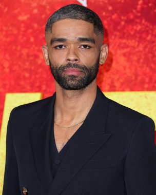 Kingsley Ben-Adir, 6 Şubat 2024 'te Westwood, Los Angeles, Kaliforniya, ABD' deki Regency Village Theatre 'da düzenlenen Paramount Pictures' ın 