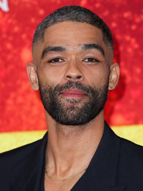 Kingsley Ben-Adir, 6 Şubat 2024 'te Westwood, Los Angeles, Kaliforniya, ABD' deki Regency Village Theatre 'da düzenlenen Paramount Pictures' ın 