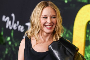 Kylie Minogue, 6 Şubat 2024 'te Westwood, Los Angeles, Kaliforniya, ABD' deki Regency Village Theatre 'da düzenlenen Paramount Pictures' ın 