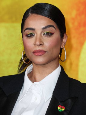 Lilly Singh, 6 Şubat 2024 'te Westwood, Los Angeles, Kaliforniya, ABD' deki Regency Village Theatre 'da düzenlenen 