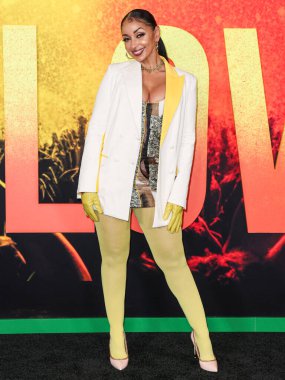 Mya, 6 Şubat 2024 'te Westwood, Los Angeles, Kaliforniya, ABD' deki Regency Village Theatre 'da düzenlenen 